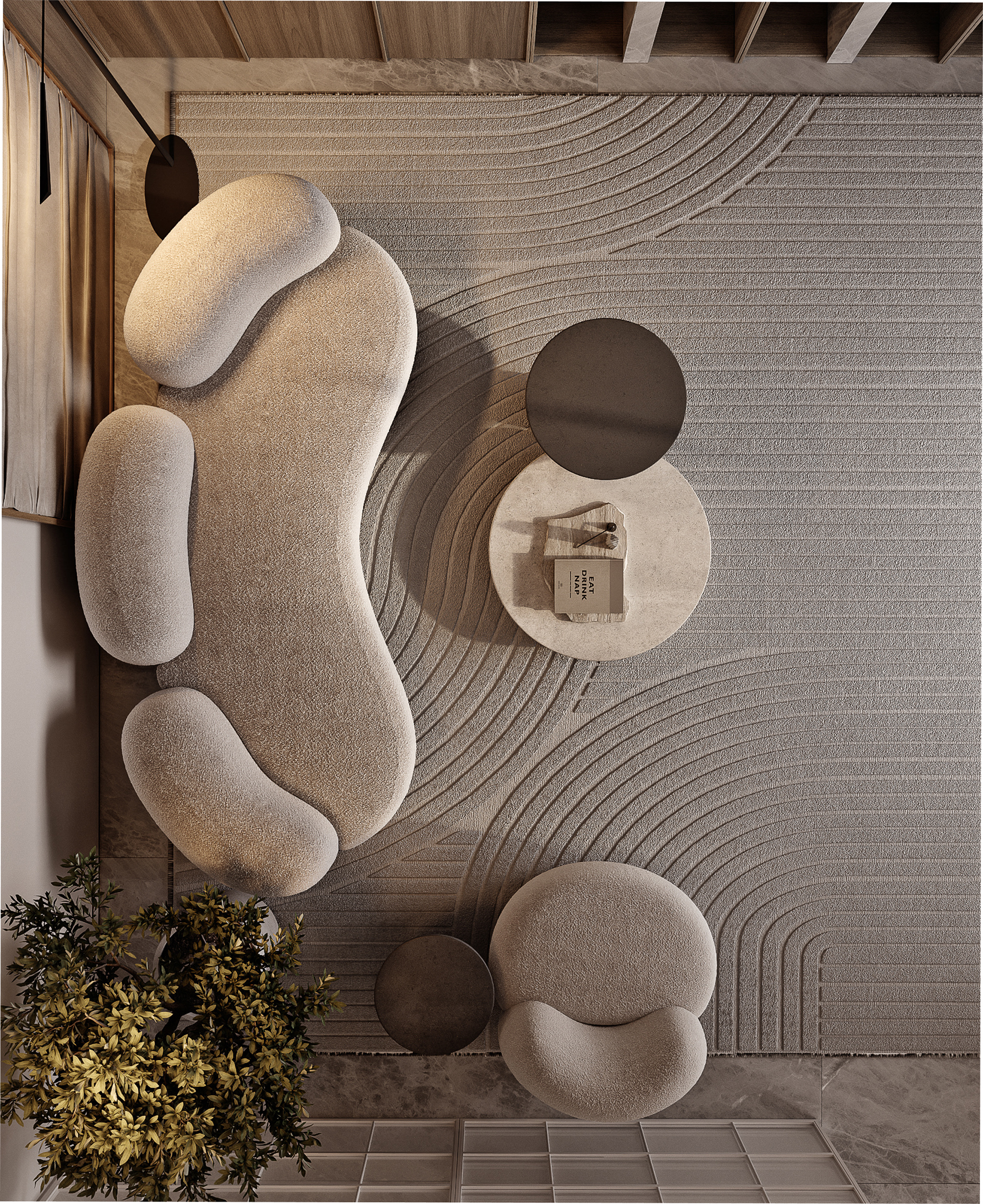 Modern minimalism family residence-35