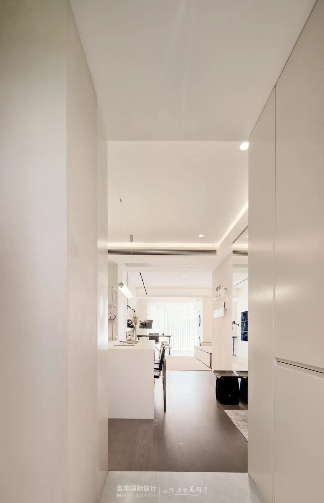 MHOO|钱江蓝湾88㎡现代风：释放无限，倦意可融-5