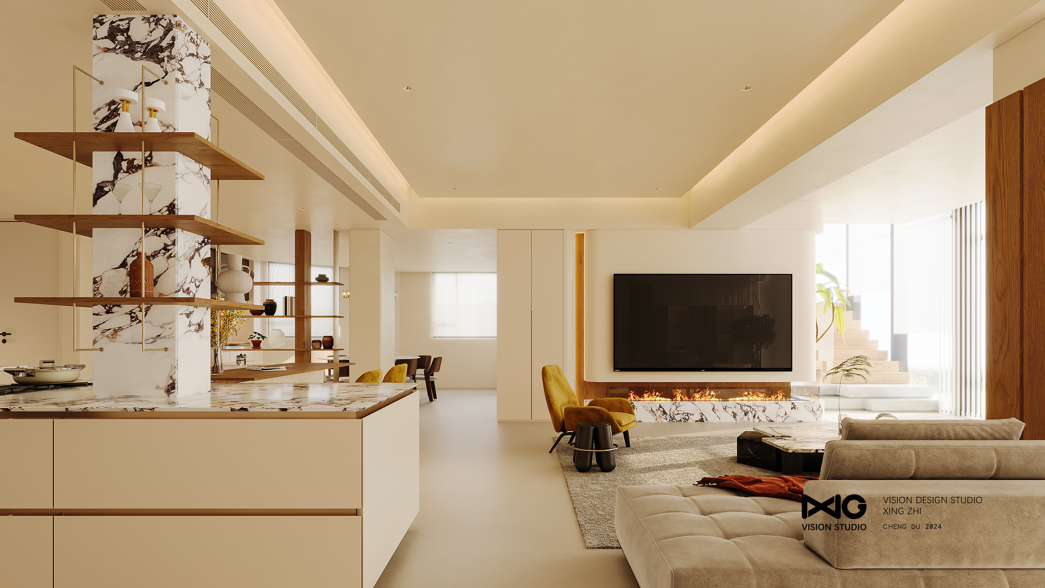 私宅暖阳丨行之表现工作室-9