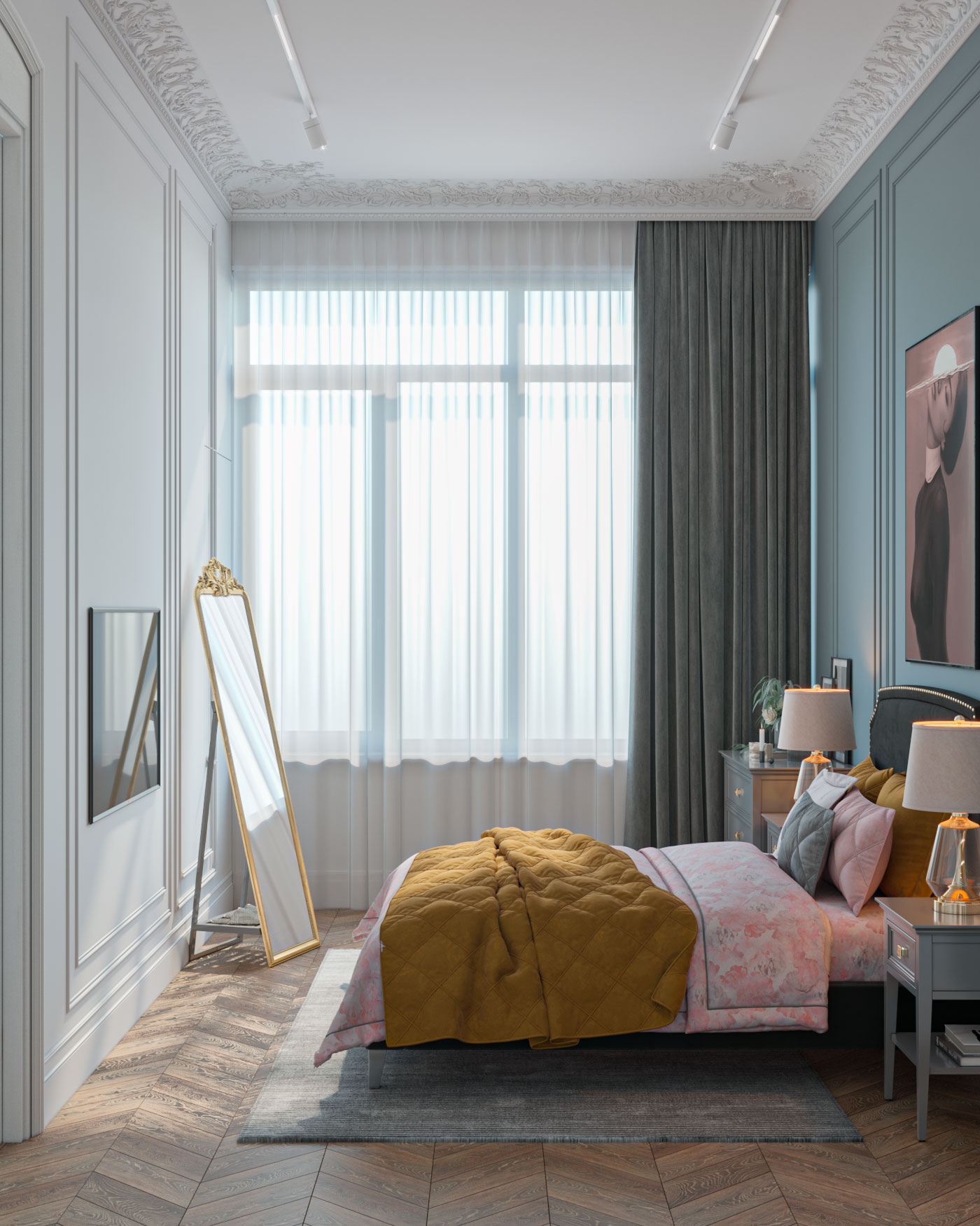 巴库的现代巴黎式室内丨阿塞拜疆-13