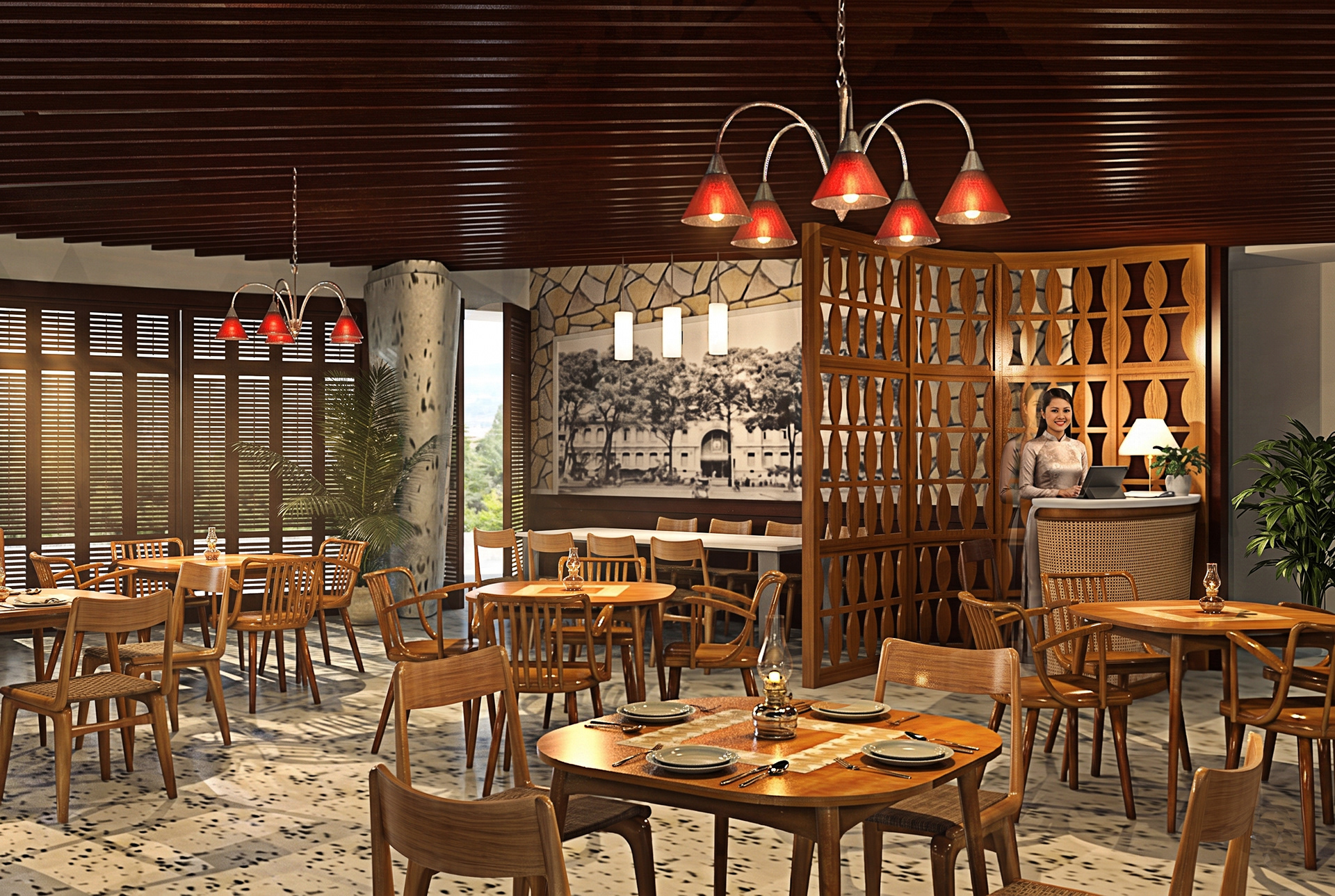 VIETNAMESE ROOFTOP RESTAURANT-2