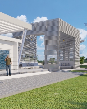 hospital rendering