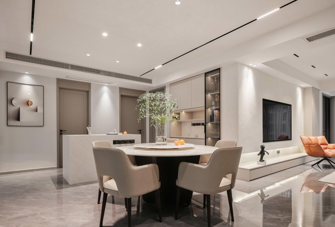 150㎡极简大平层设计-13