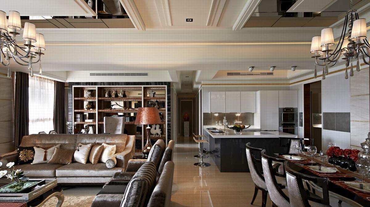 新东方风格豪宅设计,融合中西元素-12