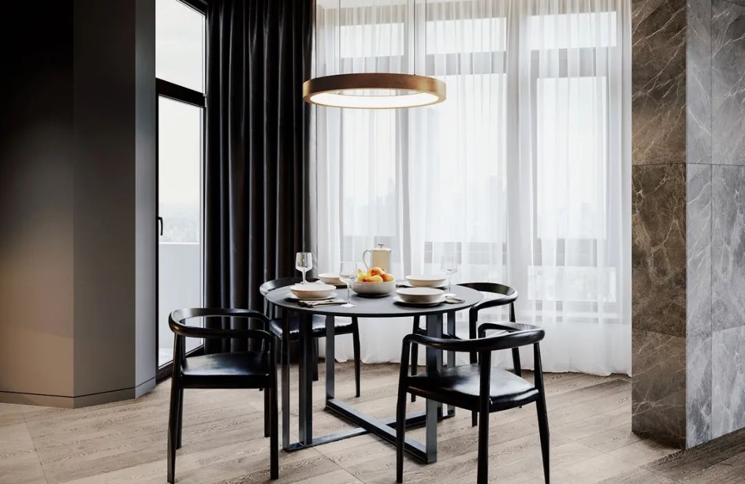 105㎡温润住宅，简约实木与大理石的完美结合-83