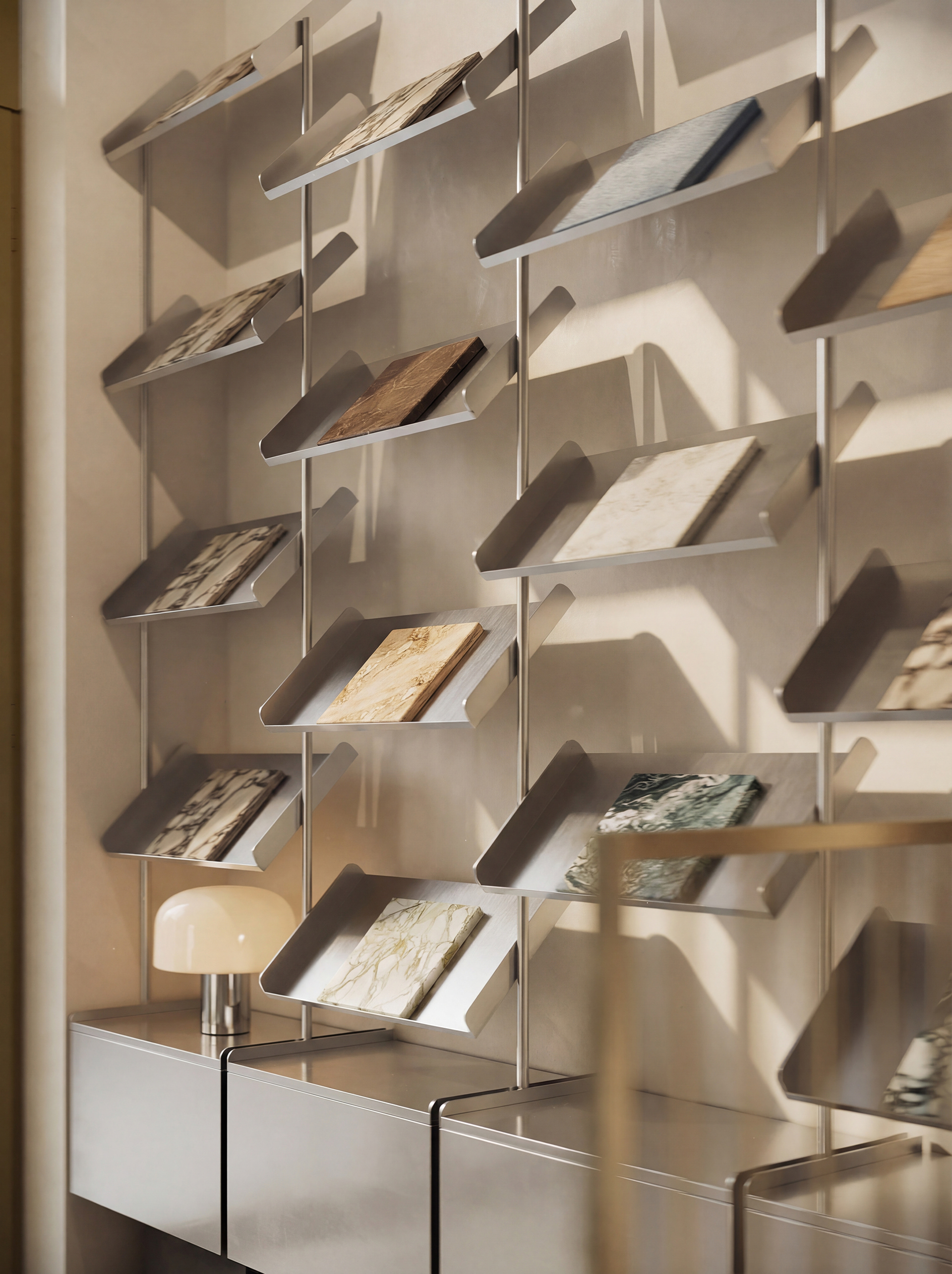 天然饰面材料展厅丨德国柏林丨Mosolova Valeria-16