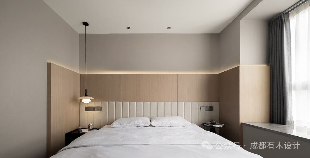 140㎡极简原木居所设计-22