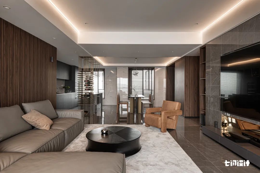 东湖畔的温馨之家 · 多场景设计的亲密空间丨七间设计(IDEAL DESIGN)-15