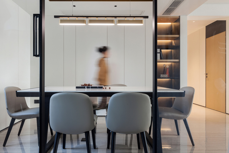 简约白线 | 空间丰富的纯粹之美-8