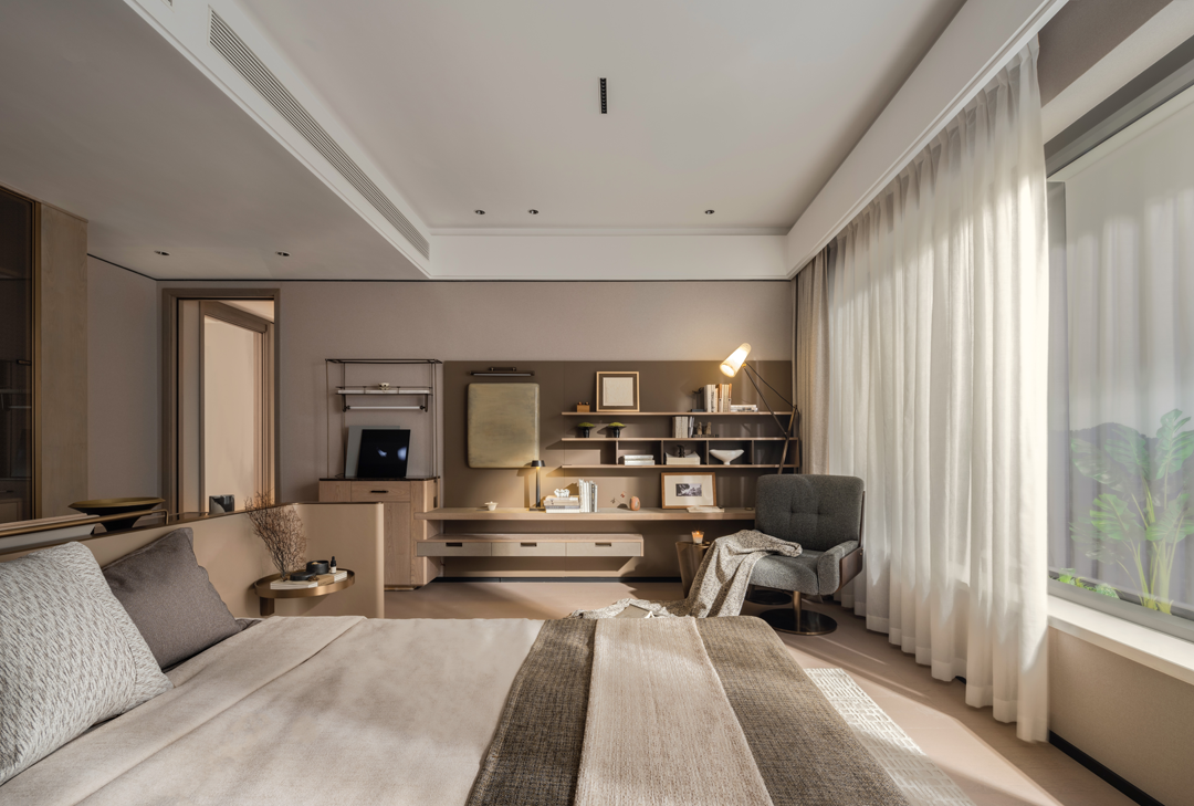 广州中海·麓府样板房丨中国广州丨柘壹设计Z ONE（软装,硬装）,宝贤华瀚建筑工程设计有限公司（建筑）-38
