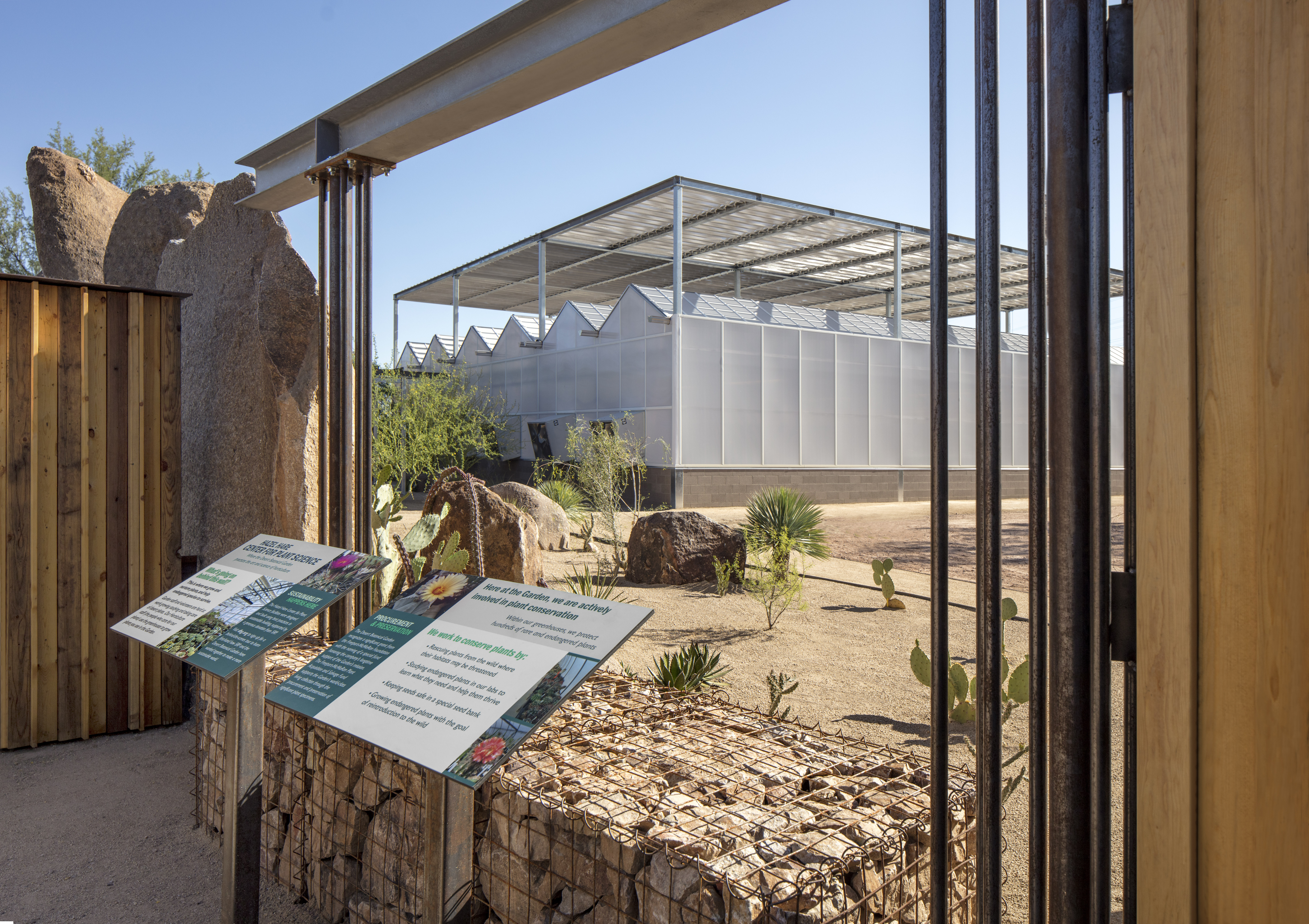 可持续发展的植物园温室中心-12