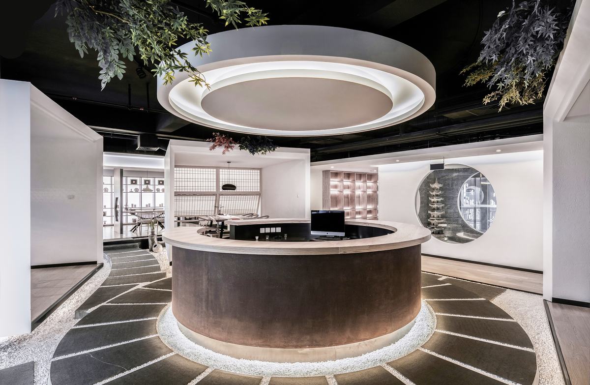 《身临其境》禅茶办公会所，东方禅意与海派设计完美融合-15