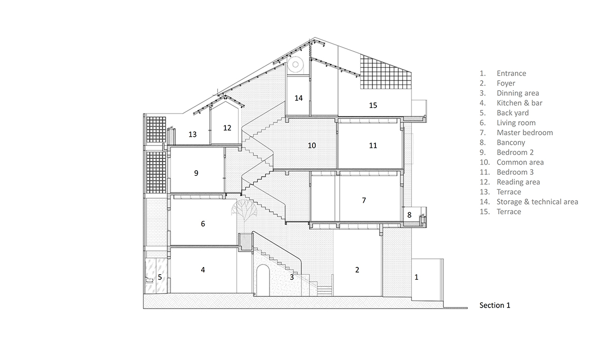 Ngôi nhà phố 72m2 dành ⅓ diện tích cho khoảng thông tầng | Chi.Arch - Hội Kiến Trúc Sư Việt Nam-61