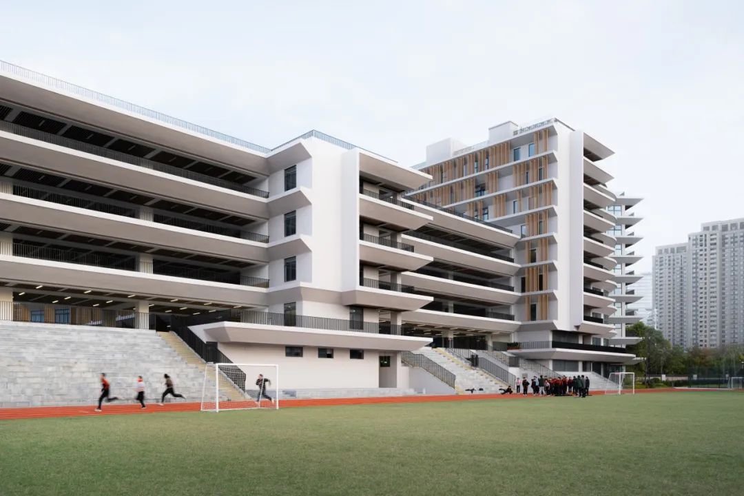 【AT】浙大院肆建筑作品丨流动的知识音符——杭州高级中学附属滨江中学-8