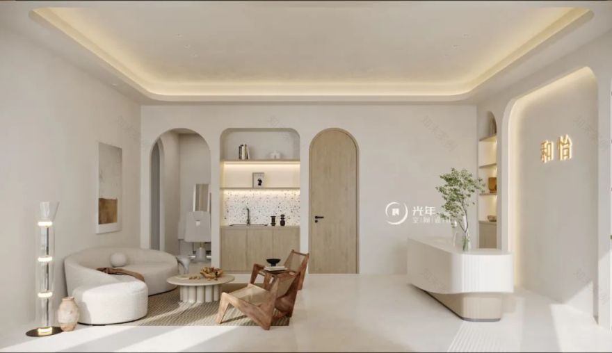 和怡头疗店丨中国温州丨浙江光年空间设计-15