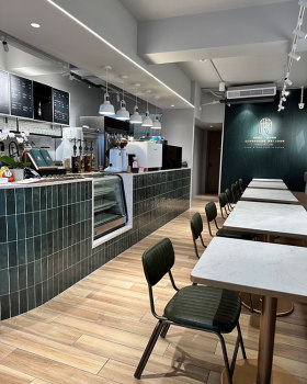 康室咖啡KANG iN Cafe丨格子空間設計