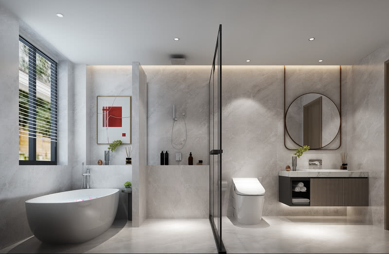 400平现代私宅别墅-9