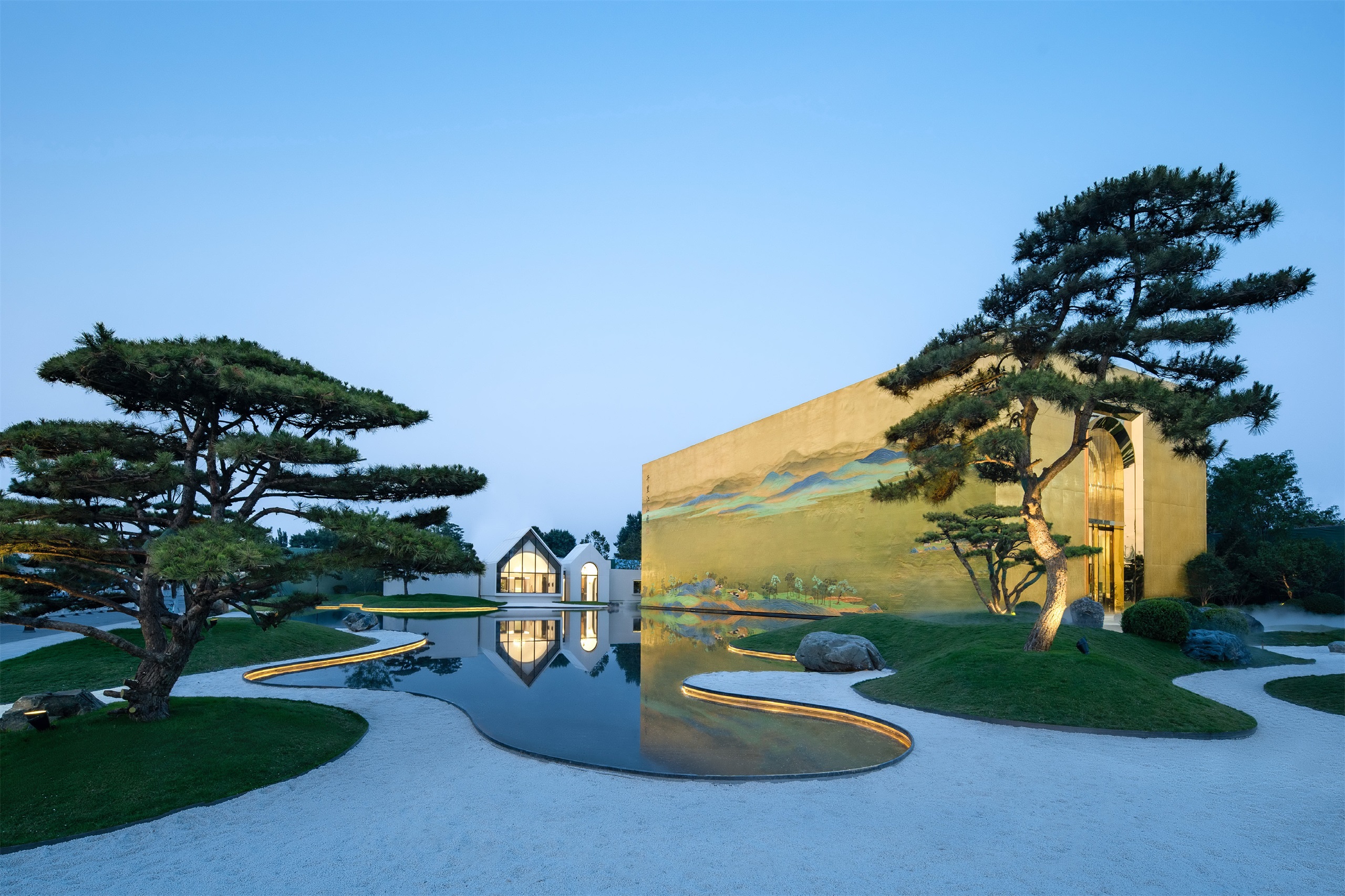 格调隐翠轩·漂浮美术馆景观设计丨中国天津丨易亚源境 YAS DESIGN-29