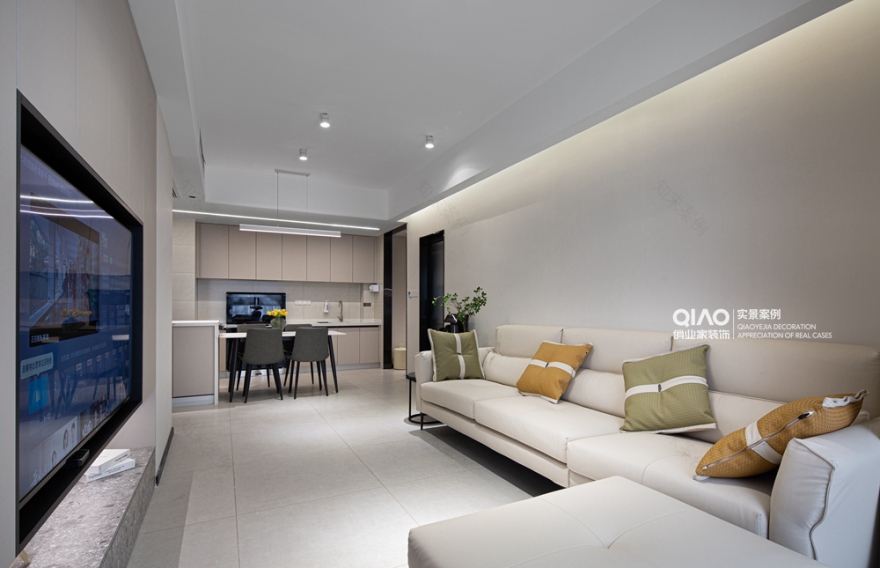 香雪 73㎡现代简约风装修案例丨中国重庆丨重庆俏业家装饰-20