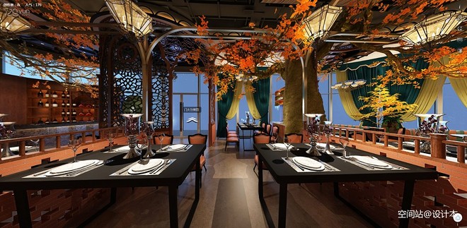 深圳龙华天虹羊哒哒·西北菜餐饮空间装修丨中国深圳-12