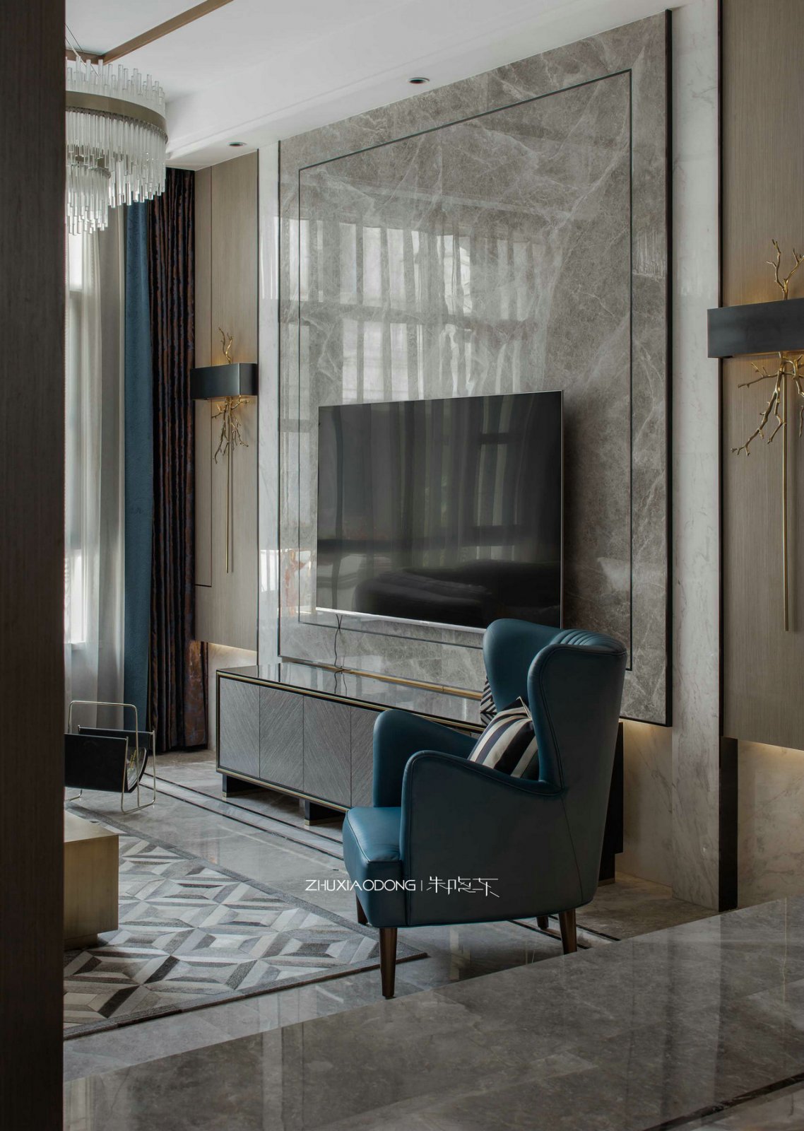 舟山 420㎡别墅 | 轻奢主义的初心落地-31