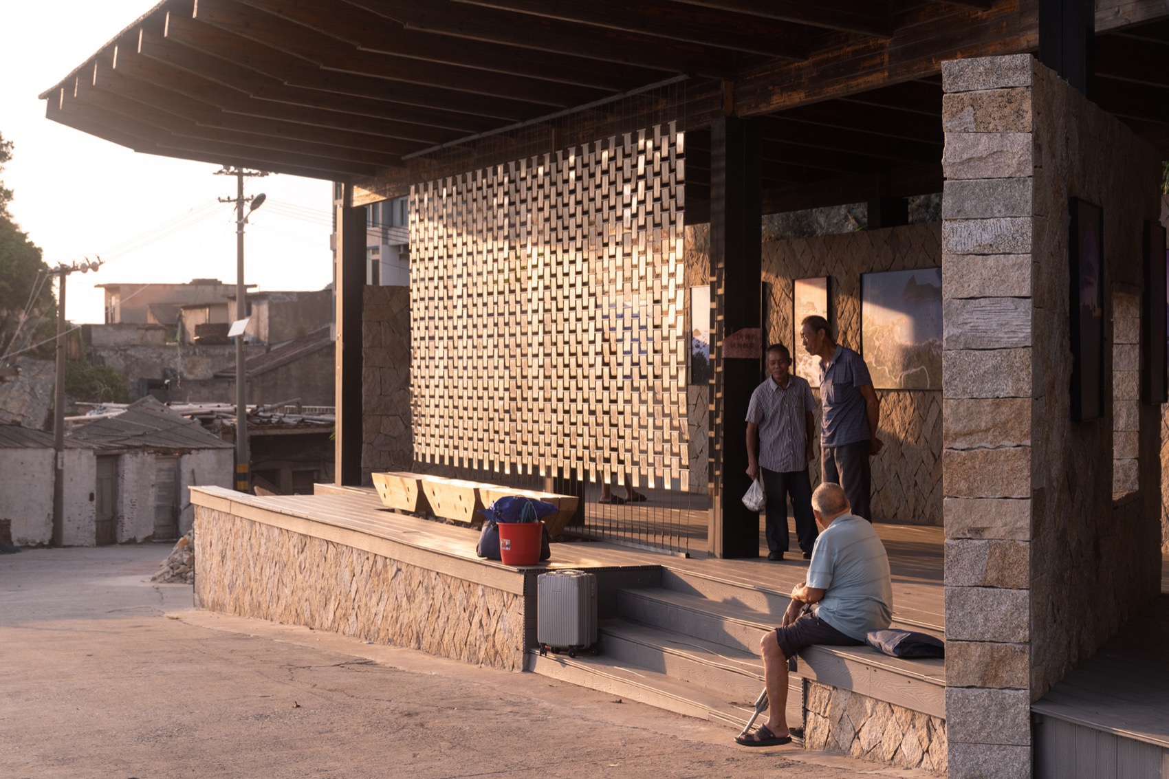 东角村乡村公交站丨中国福建丨成为建筑-31