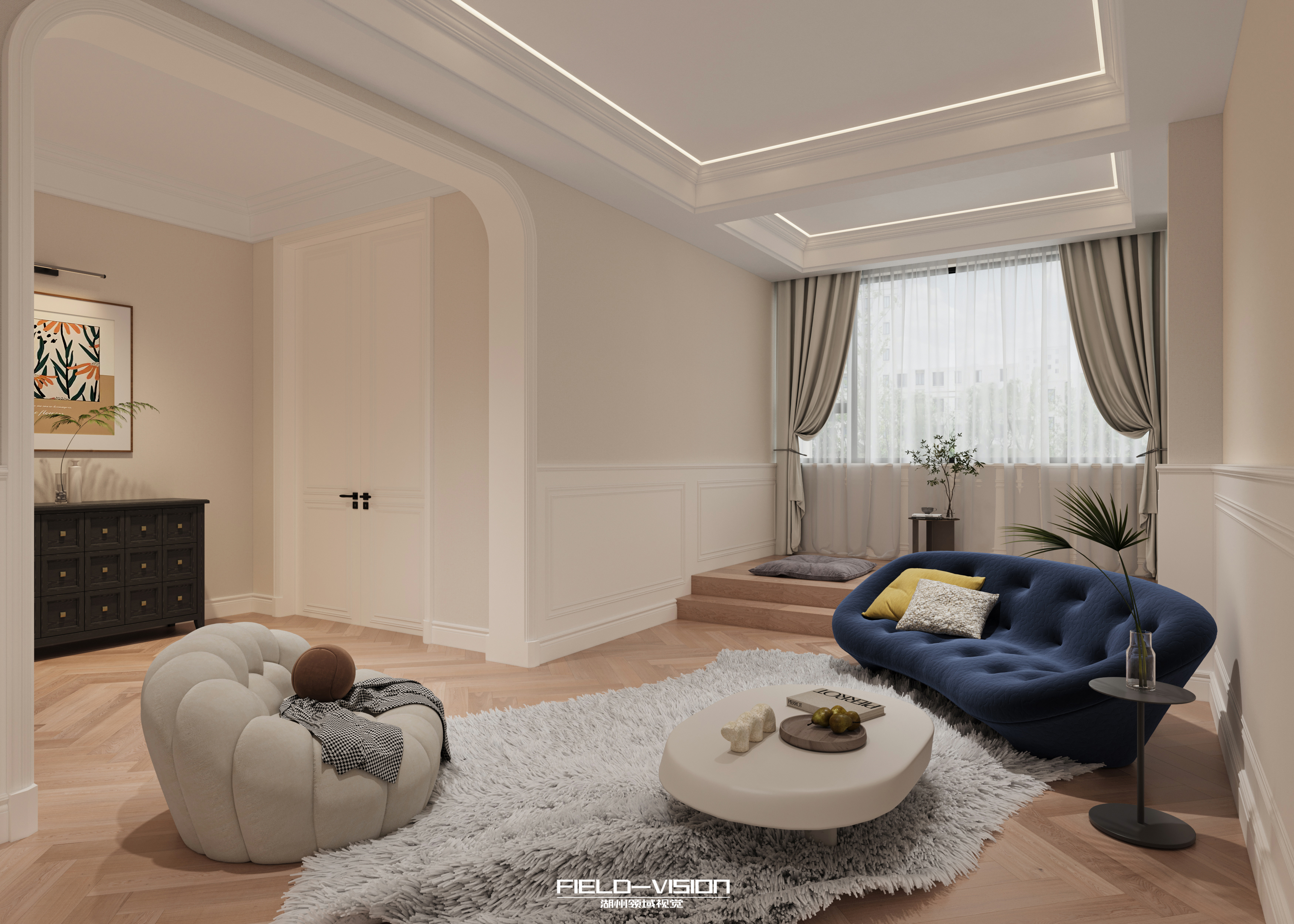 美式乡村风别墅-92