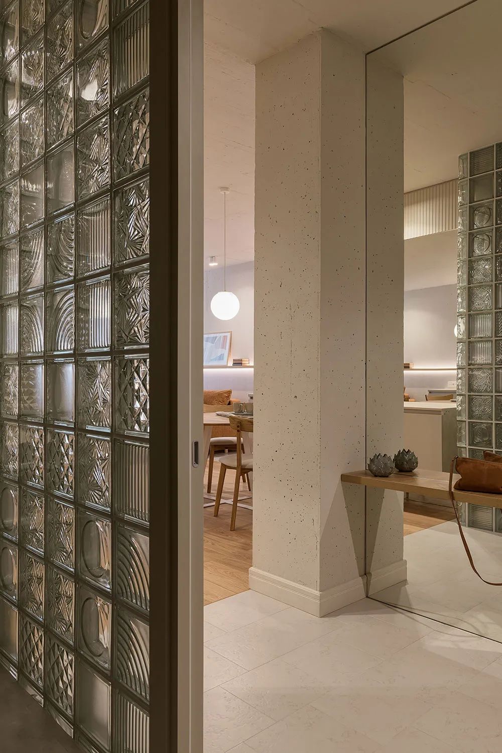 60㎡暖色质朴空间设计丨Denisenko Tatyana-26