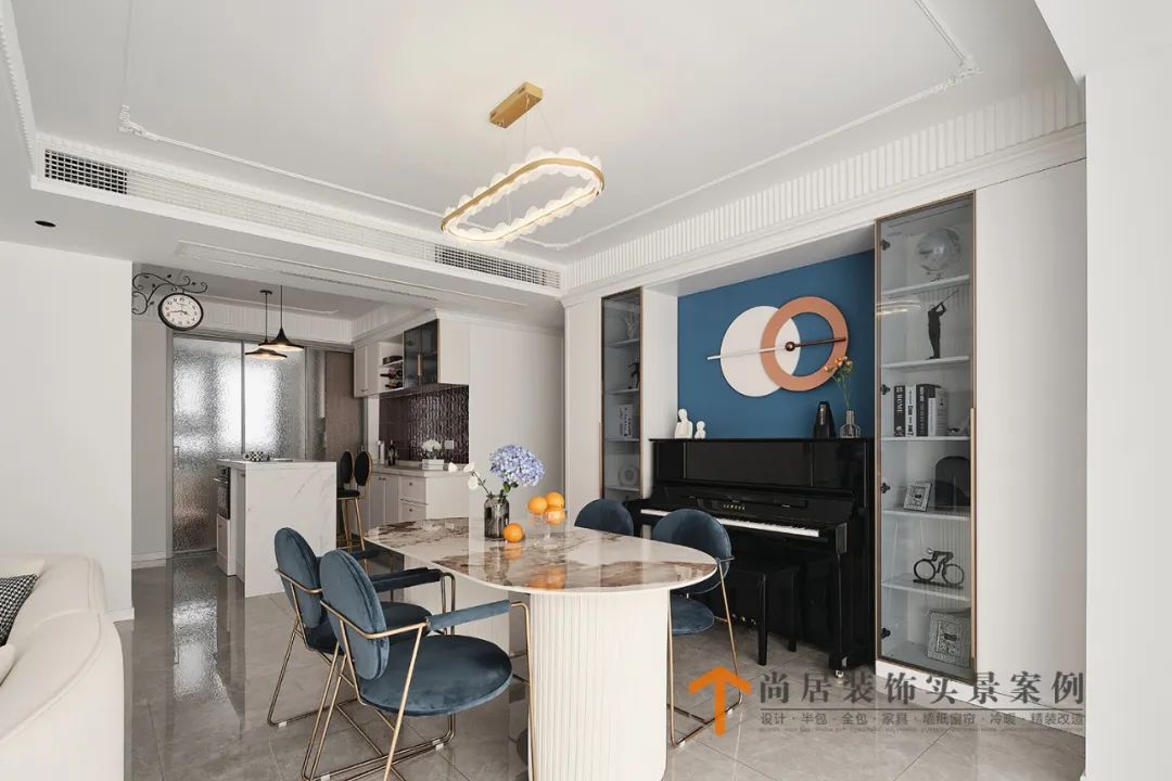 深业青珑上府 143 平法式轻奢住宅丨尚居装饰-26