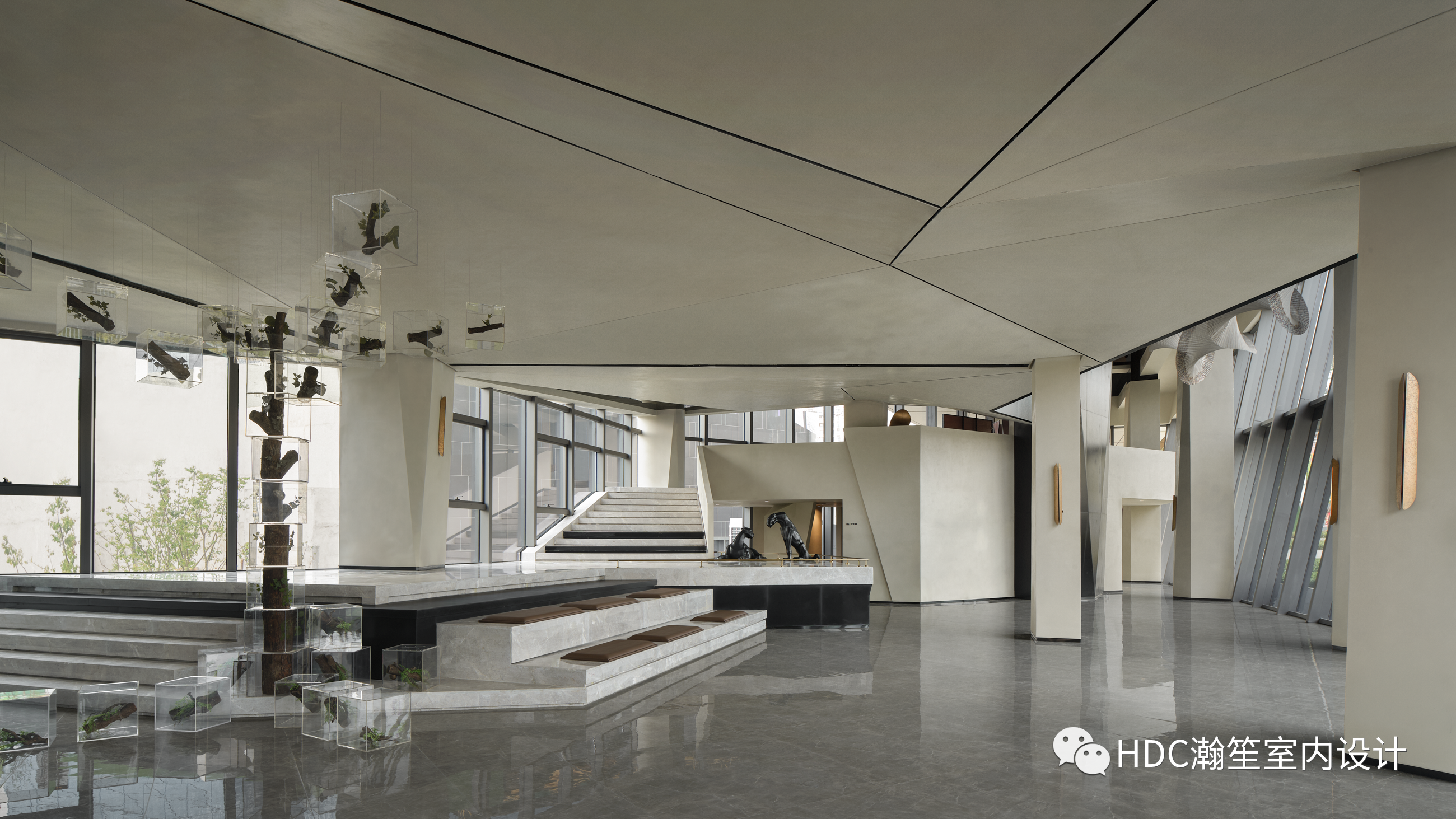 九洲·览山晓他山美术馆丨中国绵阳丨HDC 成都瀚笙室内设计有限公司-13