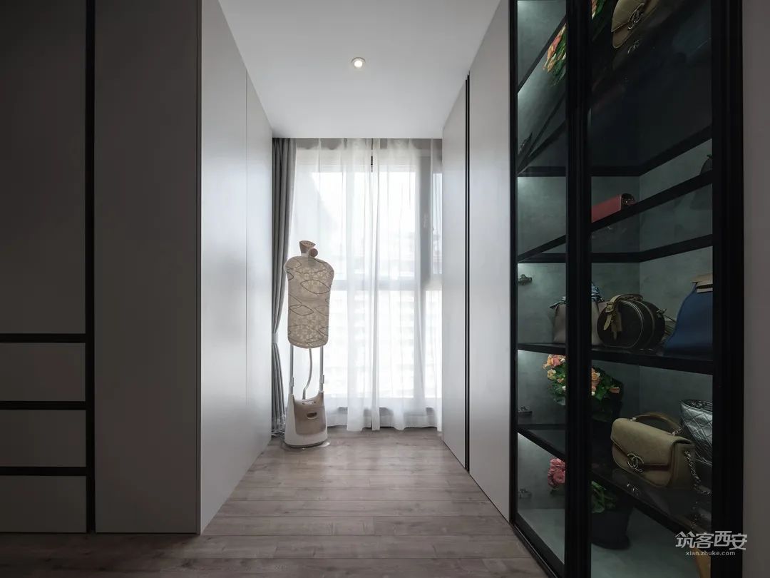 “哑”致拾光 · 现代简约大平层私宅设计丨中国西安丨陈辉设计-53