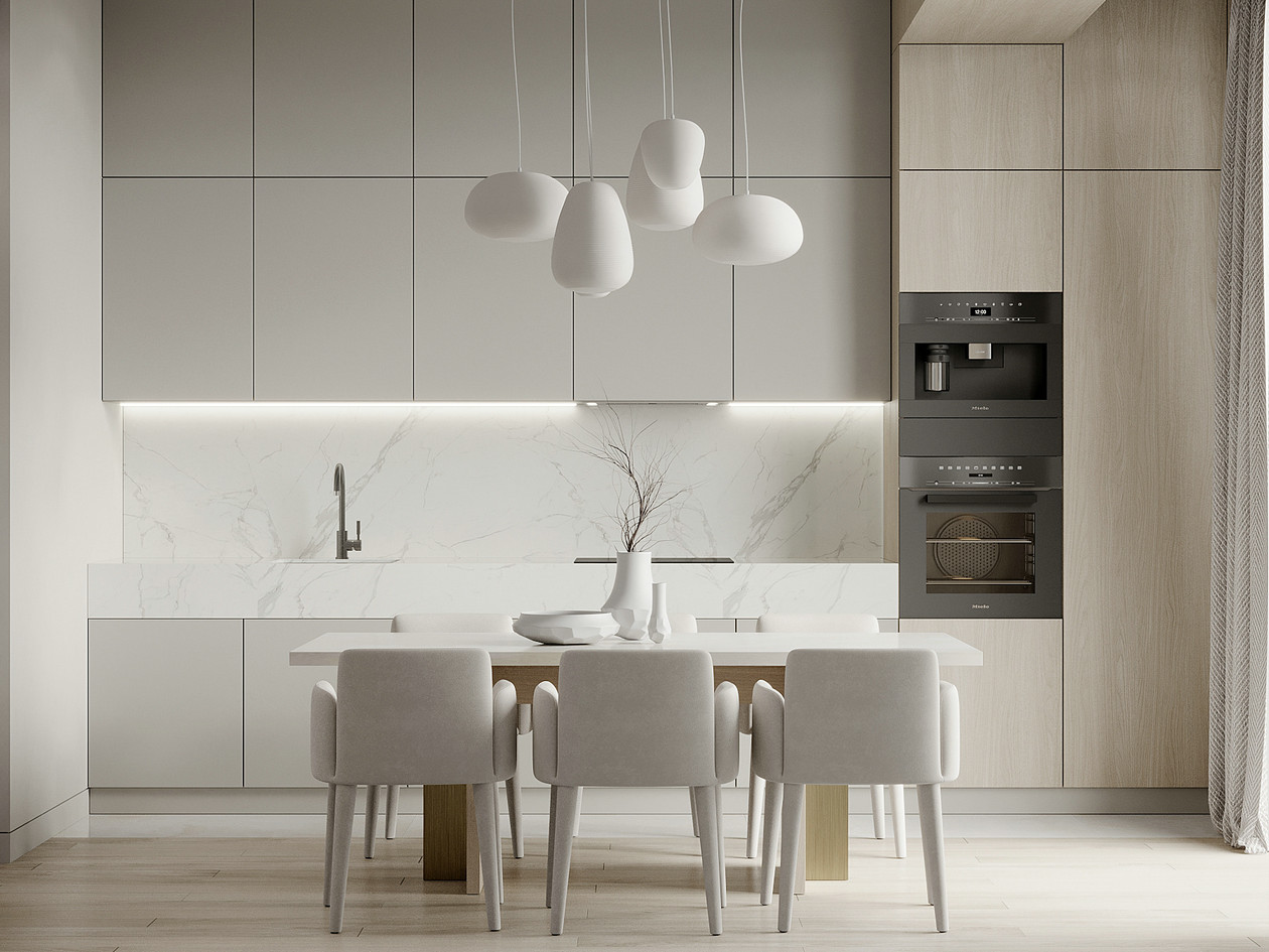 原木与白色 打造出舒适高级的住宅！-6