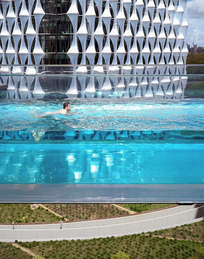 大使館花園區Legacy Buildings空中透明泳池项目丨英国伦敦丨HAL Architects,奧雅納工程顧問等-17