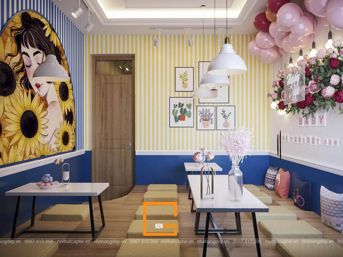 Tea Carousel Park奶茶店丨越南河内丨Ken Design-11