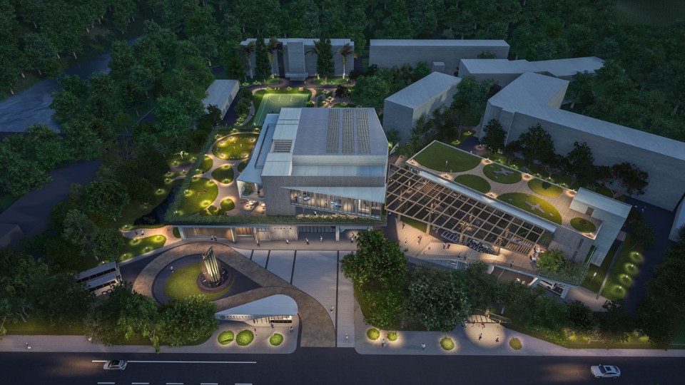 光電森林,台電訓練所所本部綜合大樓競圖提案丨陳章安建築師事務所-37