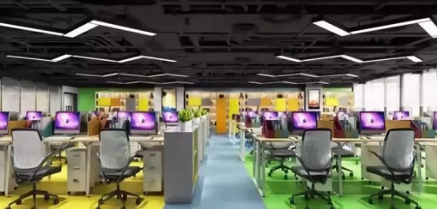 灵动的办公室装修设计-4