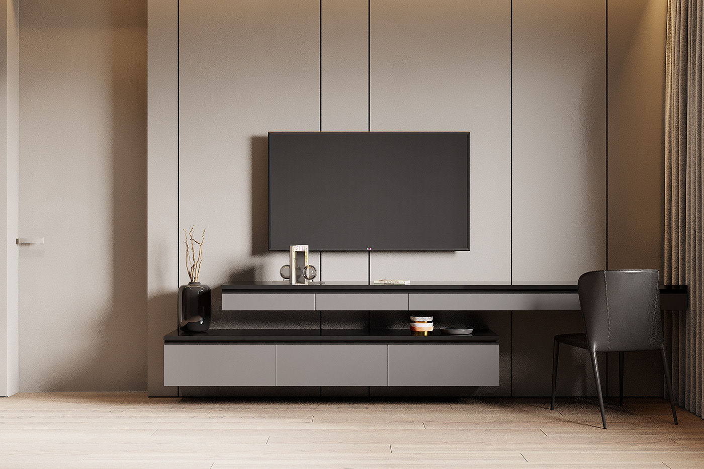 灰色系空间设计 慢享惬意时光-0