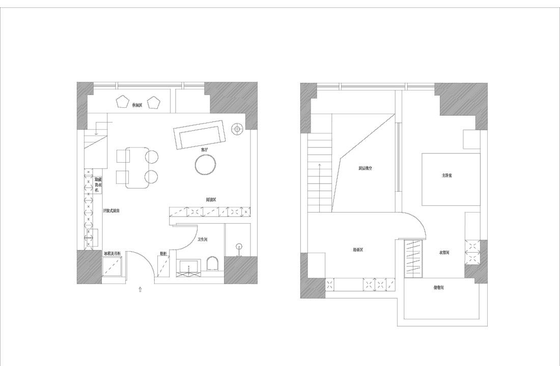 Loft公寓设计丨中国合肥丨合肥容与设计-0