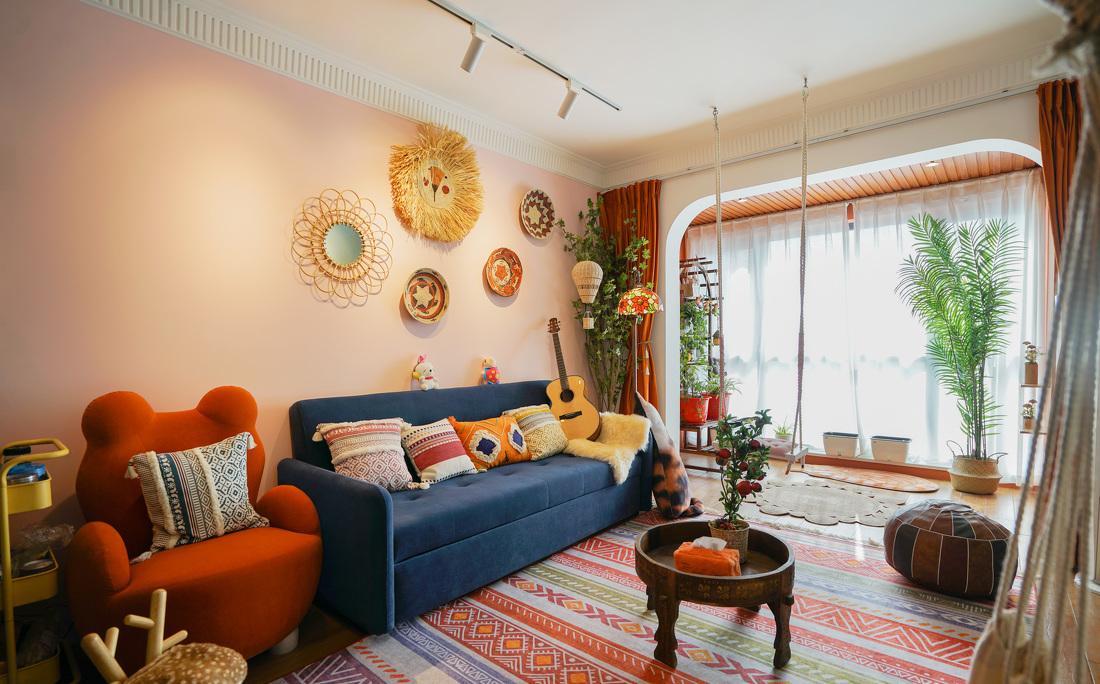 多彩之家 · 90 平米空间里的世界色彩之旅-22