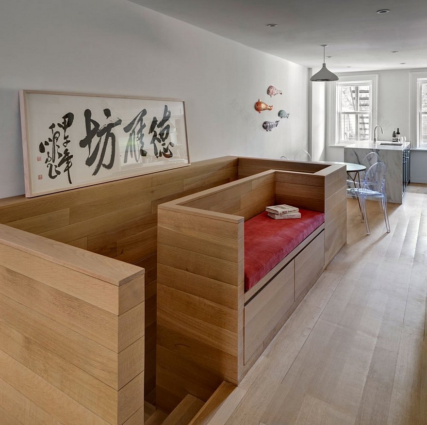 Fort Greene Brownstone House Divided into Three Duplexes for an Extended Family-36