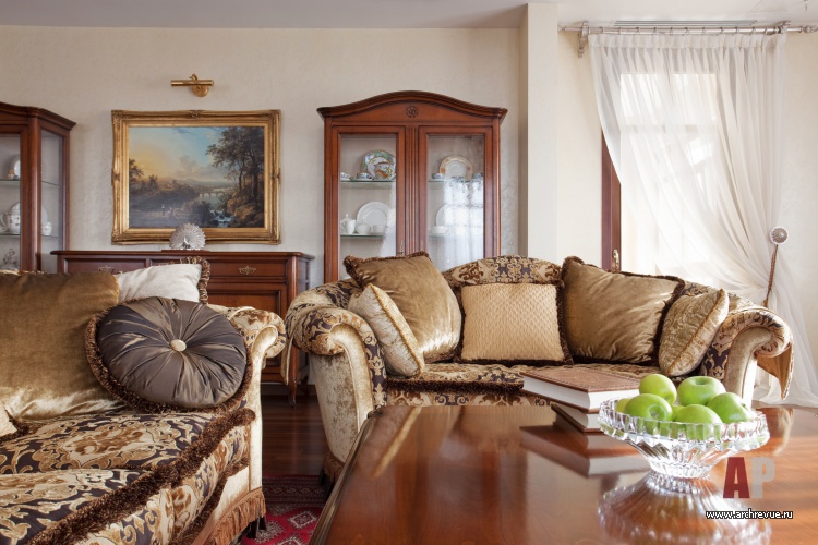 带东方装饰的两层阁楼公寓室内设计丨哈萨克斯坦丨Мозговая Каролина等-16