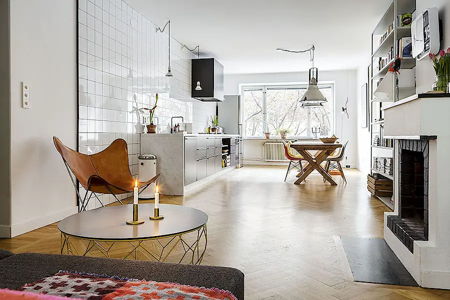 瑞典混搭色彩椅子装饰设计-5