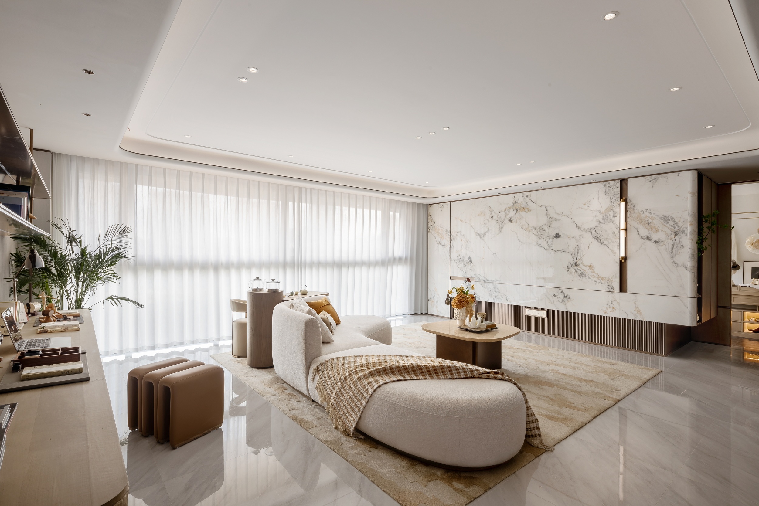 卓瑞地产·悦麓华著127㎡样板间丨中国芜湖丨深圳市伊派室内设计有限公司-5