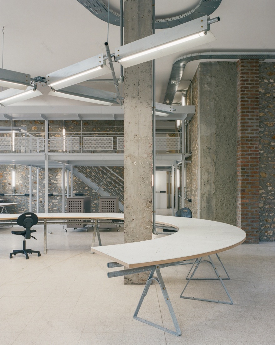 凡尔赛国立建筑学院工坊翻新丨法国丨minuit architectes-15