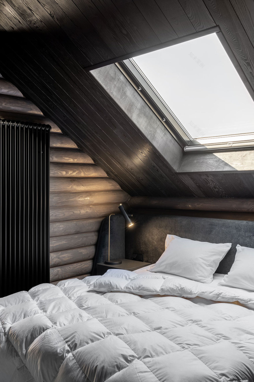 乌克兰基辅郊区现代木屋设计-11