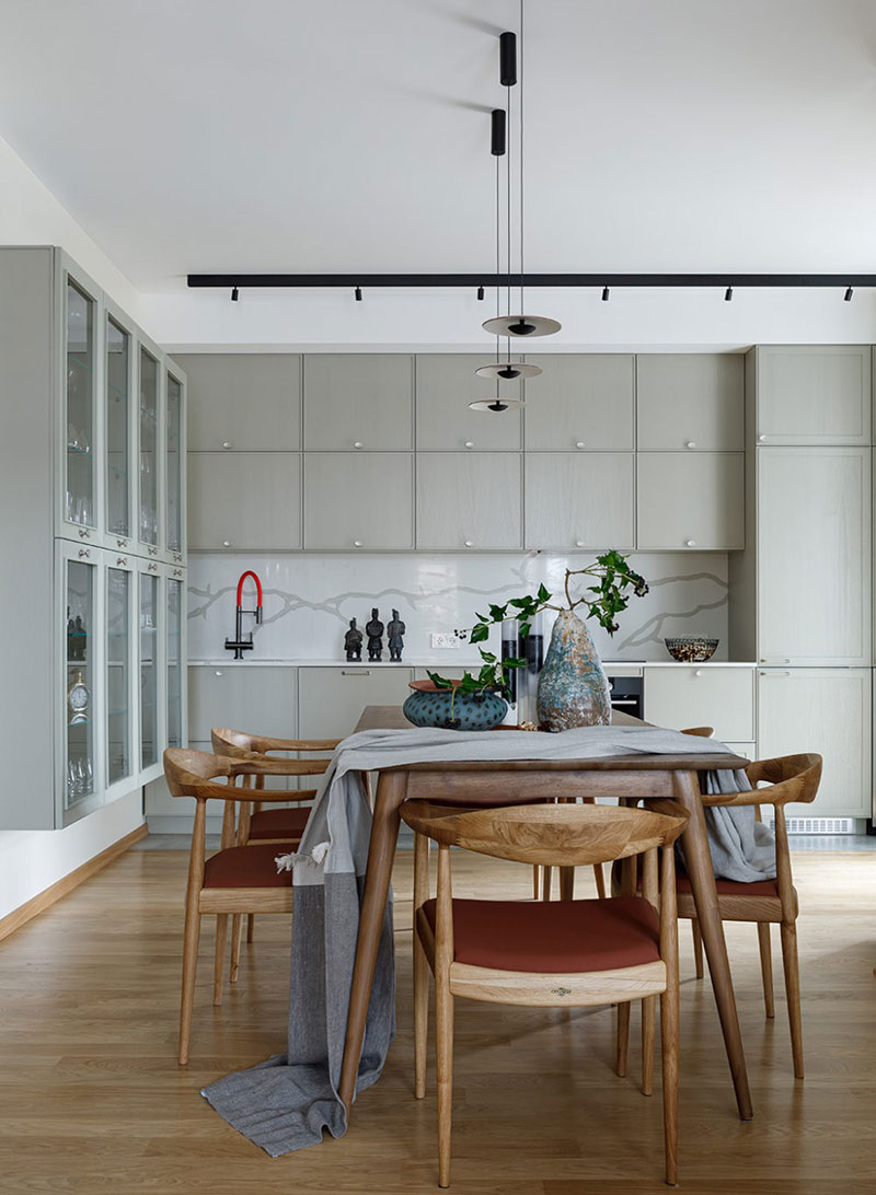 圣彼得堡独特格局现代公寓设计-5