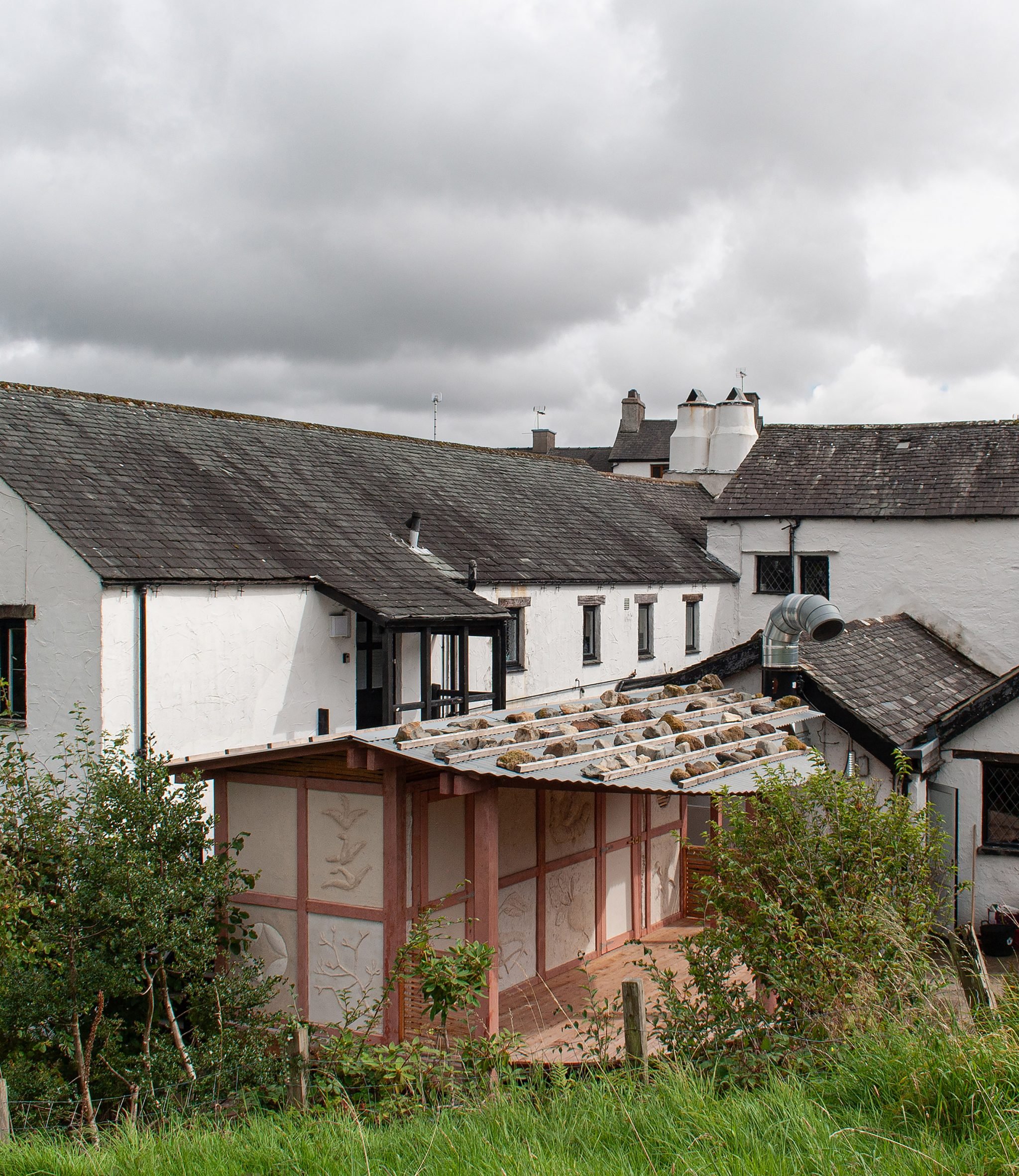 Hayatsu Architects references Japanese architecture for cold food store in Cumbria-3