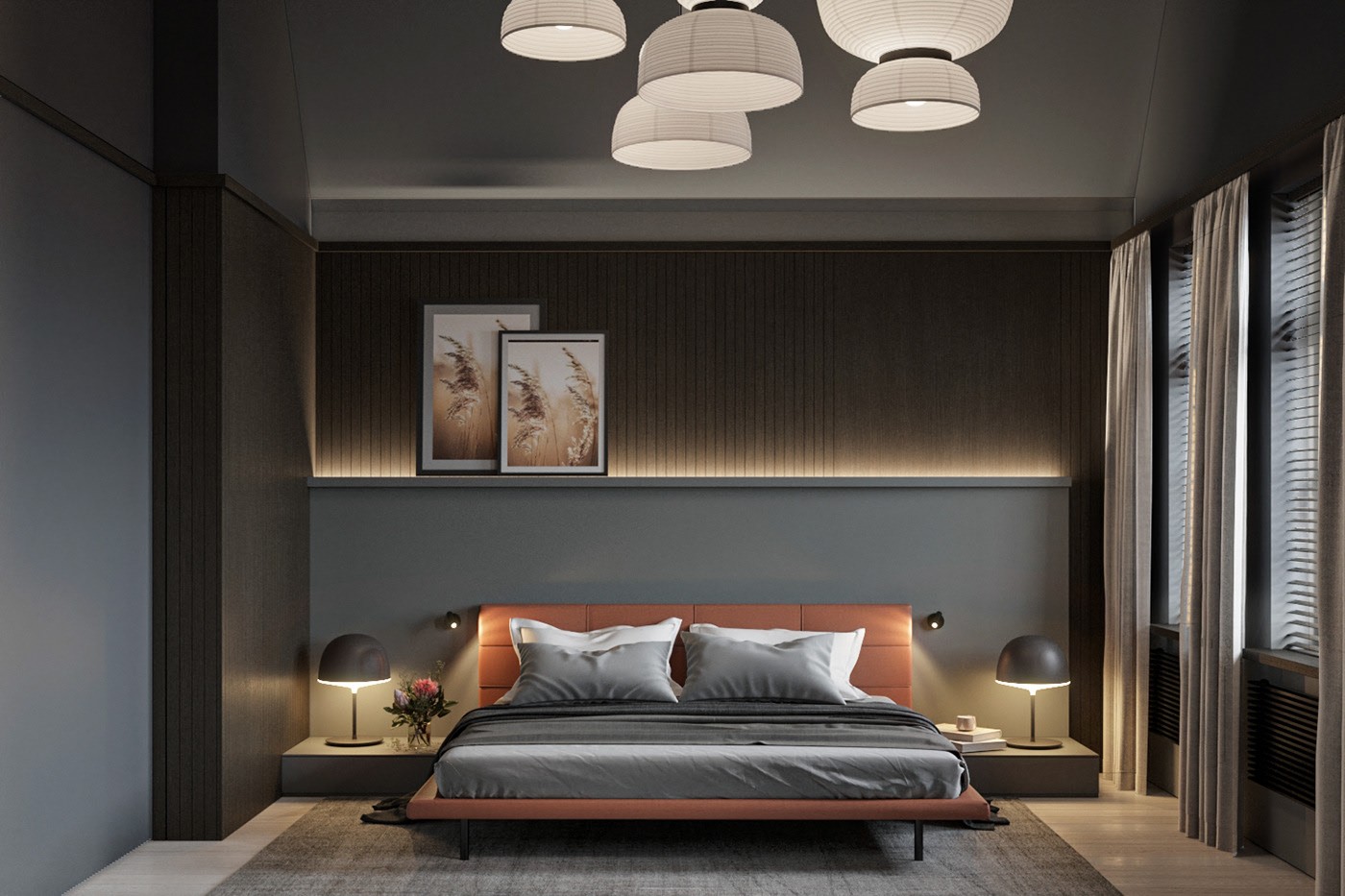 深色系小空间公寓设计-7