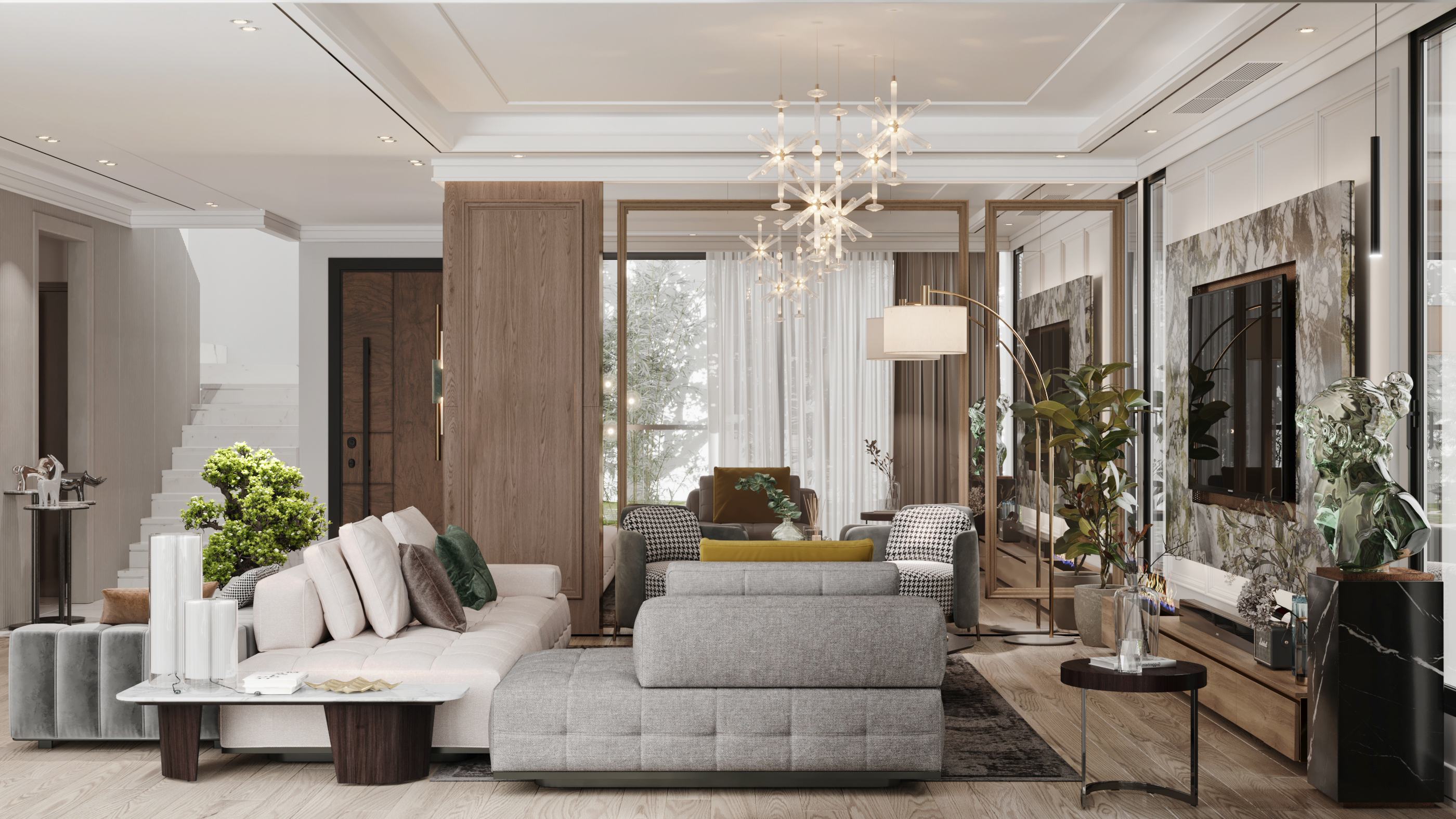 Allegria villa reception area-6