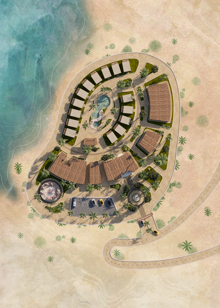 度假民宿丨埃及丨赫尔万大学美术学院-20